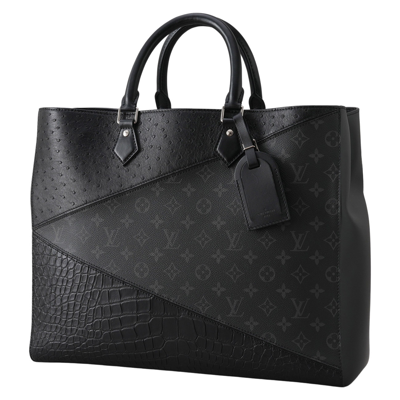 LOUIS VUITTON(USED)루이비통 N96388 오스트리치 와니 캔버스 그랑삭